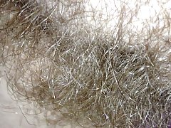 수퍼 에서 가지는 그녀의 빛나는 털이 Bush.