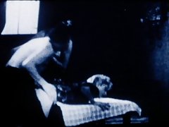 Goat 뛰어를 통해 가을 삼림