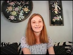 Freckled redhead teen Allison ass