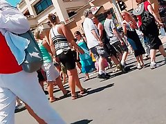 뜨거운 금발 vs 섹시 한 갈색