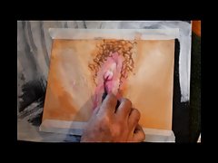 파스텔 핑크 음부