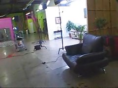 뜨거운 십 대 큰 수 탉으로 엿 도착