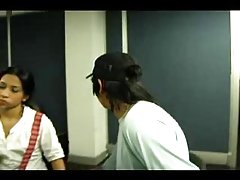 콜롬비아 Viviana 빨아 내는데 꼬