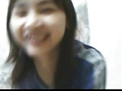 대학의 아시아 청소년림 빨 그녀 BF