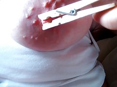 내 영어 가슴, 젖꼭지 및 말뚝...