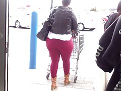 큰 아름 다운 엉덩이!