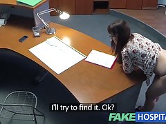 fakehospital 의사 고기 주입 용이 매력적인 여성 환자 혈 중 알코올 농도가