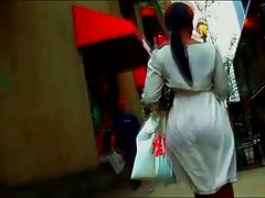 뜨거운 드레스 visibile 엉덩이