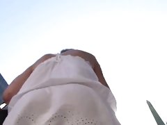 vpl 맛 있는 #44 (드레스를 통해 참조) 및 upskirt 하늘에서