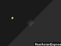 이번 아시안 병아리를 가져옵 a happy ending