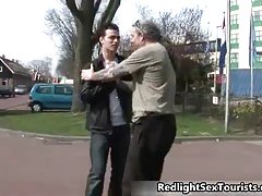 Horny 아시아의 관광하는 섹