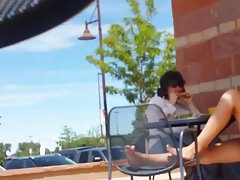 하이 틴 소녀 유엔 정원