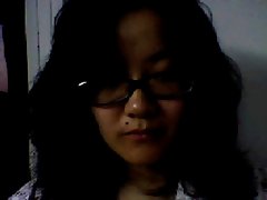 중국 청소년 미국의 번쩍이는 그녀의 가슴