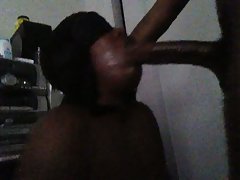 Blindfolded 짜증을 콕크