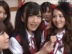 일본에 모든 소녀 band(옷을 입고)